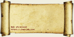 Mirjana Mladenović vizit kartica